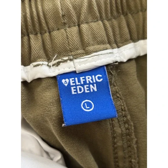 Aelfric Eden Baggy Cargo Pants Large Unisex Streetwear Indie Grunge Drawstring - Picture 3 of 6